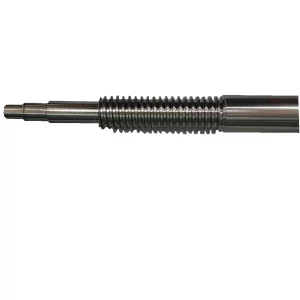 EP cnc milling machine spare parts steel cnc machining service of spline shaft metal parts