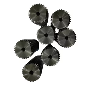 Highly Efficient stainless steel Worm gear shaft spline shaft spline long axis